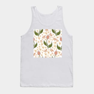 Floral Pattern Tank Top